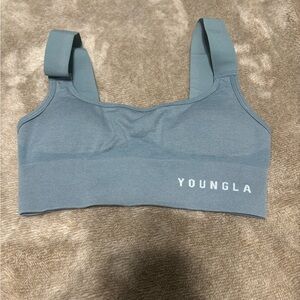 YoungLA Women's Blue Sports Bra